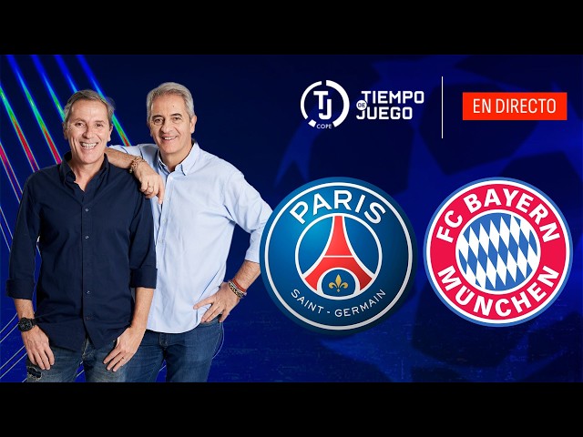 Directo del PSG 5 - 4 Bayern de Múnich en Tiempo de Juego | IDA Semifinales de Champions