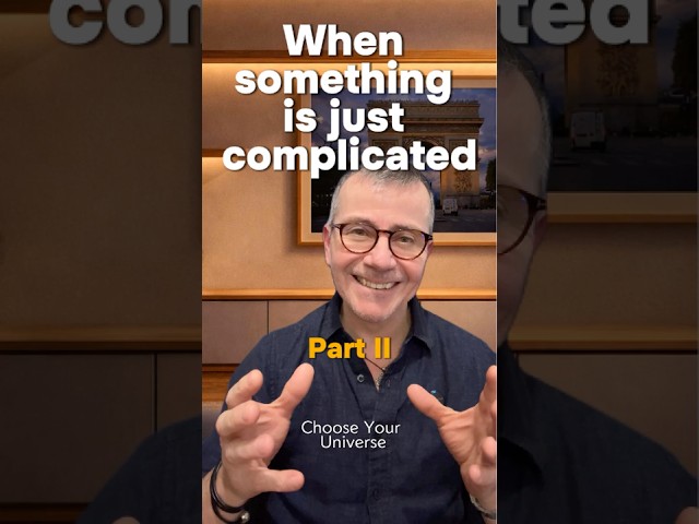 When Something Is Just Complicated