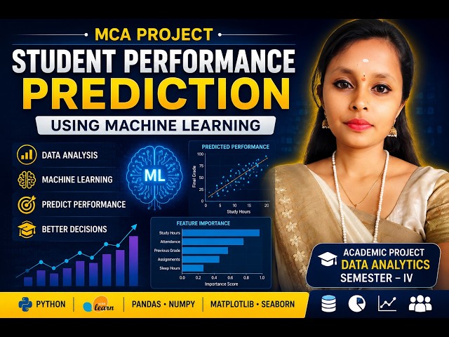 Student Performance Prediction Using Machine Learning MCA PROJECT