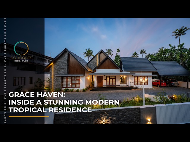 Grace Haven: Inside a Stunning Modern Tropical Residence #dreamhome | Concepts Design Studio