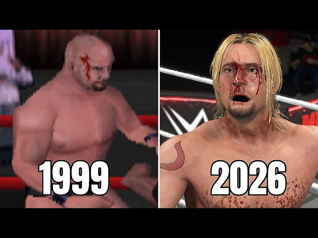 The Evolution Of Being Busted Open in WWE Games - (1999 - 2026)