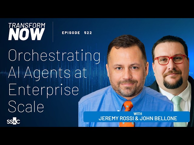 Orchestrating AI Agents at Enterprise Scale