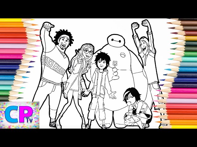 Big Hero Coloring Pages ,  Coloring Pages Tv, Drawing of Big Hero
