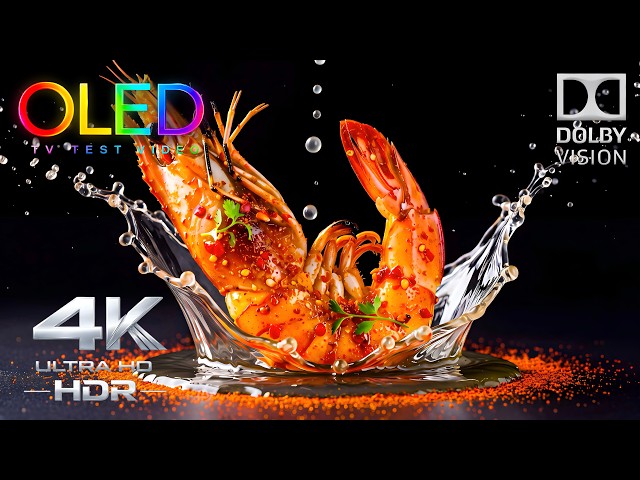 The Best 4K HDR 60FPS OLED Demo Ever | Dolby Vision OLED Display Test (8K/4K Video TV)