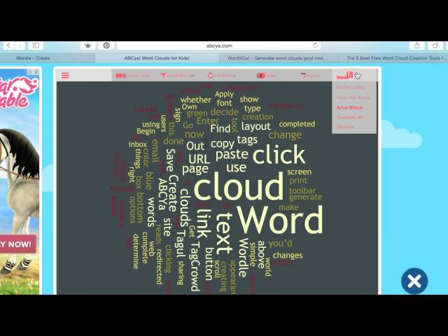 Word cloud generators