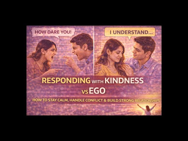Responding With Kindness vs Ego | How to Stay Calm, Handle Conflict & Build Strong Relationships