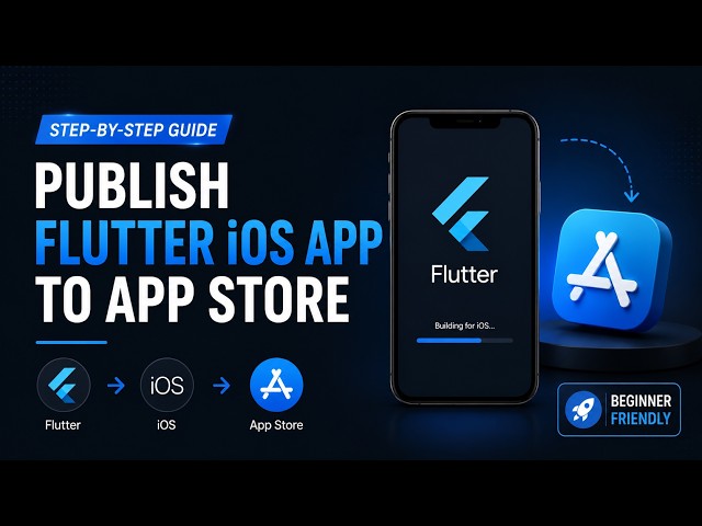 (Beginner Full Guide 2026) - Publish Flutter iOS App to App Store #devlife  #shohruhak