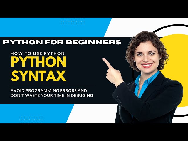 Python Syntax - Python For Beginners A Quick Guide  #pythontutorial #pythonforbeginners #python