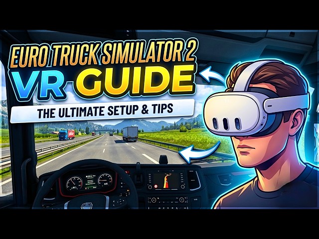 Steam Link + Meta Quest = ETS2 VR Gaming | Full Tutorial
