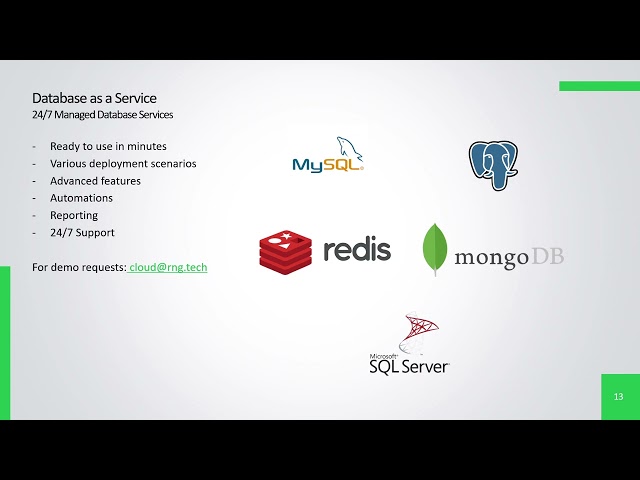13 | Managed Database Service on Zadara Edge Cloud