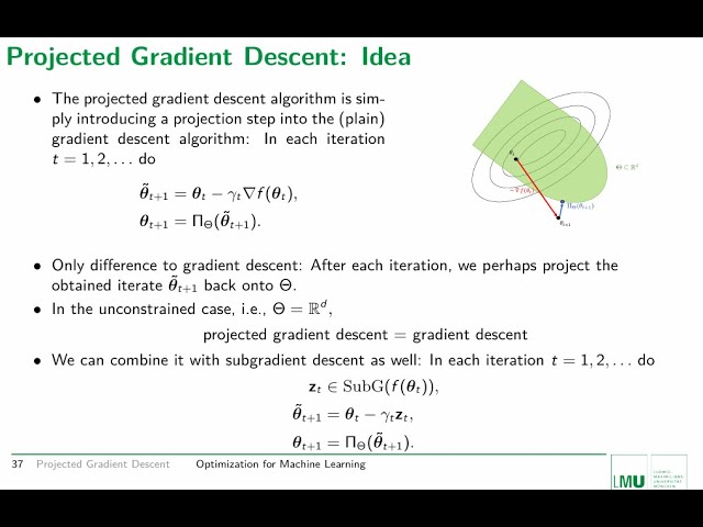 4th Exercise, Optimization for Machine Learning, Sose 2023, LMU Munich