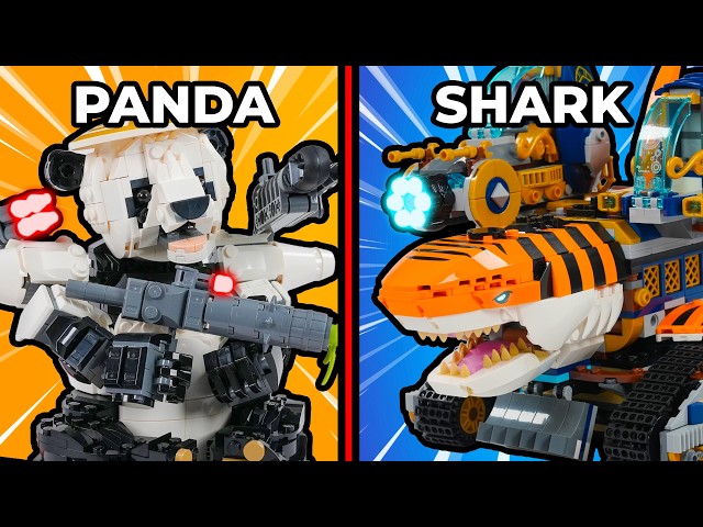 I Built LEGO Animal Robots