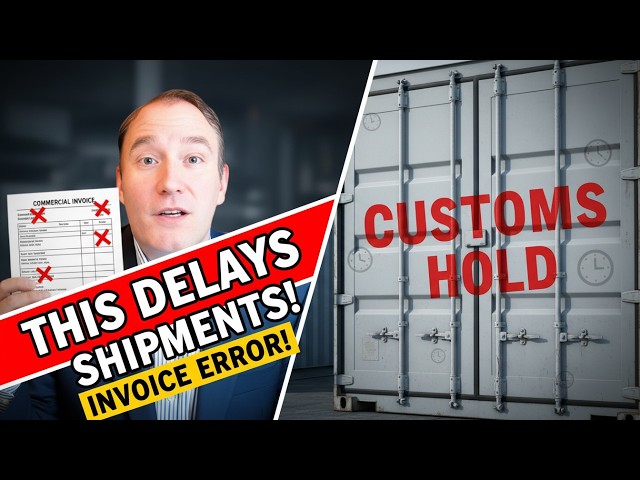 Commercial Invoice Errors Causing Shipment Delays at Customs | CBP Requirements