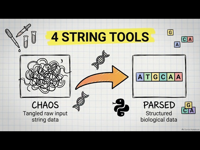Python Strings for DNA: Join, Slice & Search Sequences in Seconds
