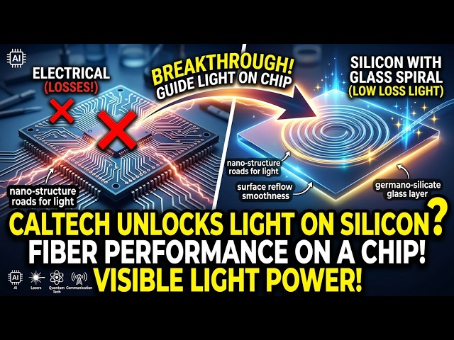 Light in Silicon Chips Behaved Like Optical Fiber