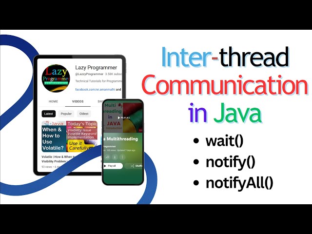 Inter-Thread Communication in Java | Multithreading