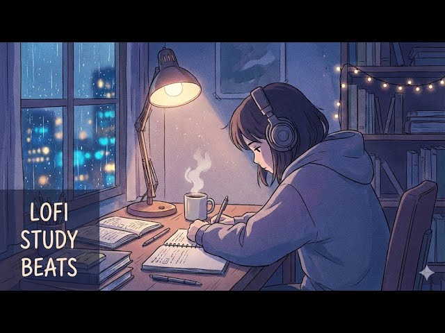 Night Study Lofi Beats 🌙 | Chill Music for Deep Focus