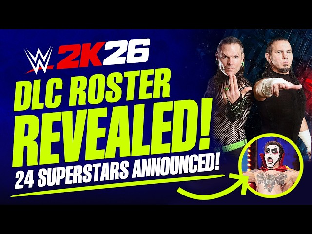 WWE 2K26: All DLC Superstars Revealed! (Ringside Pass Seasons 1-6)