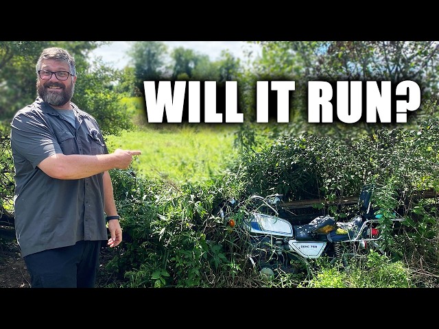 Can I Get This Motorcycle Running after Sitting 30 Years!