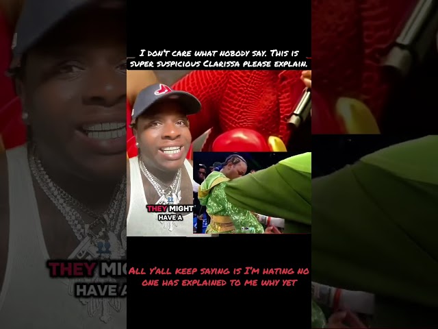 Even the sports commentator said this shocking details why did Clarissa keep gloves on after fight?