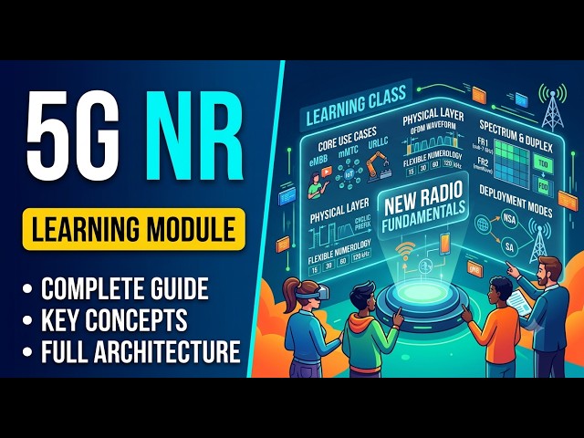 5G NR Learning Module - Part1 #5g #lte #training