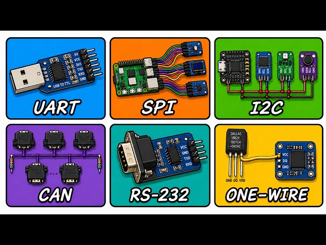 Every Hardware Protocol Explained Simply in 10 Minutes!