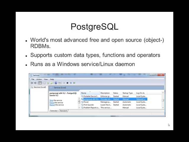 GG7404 Spatial Data and the WWW (2015) L6 pt1: Spatial SQL