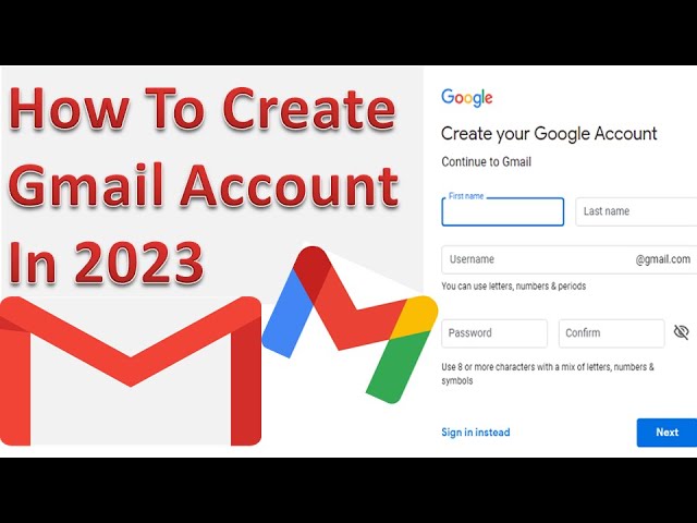 How to create gmail account in 2023 || How to create google account in 2023.