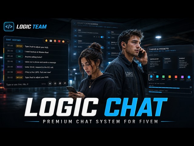Best FiveM Chat Script 2026? Logic Chat Full Review + Install