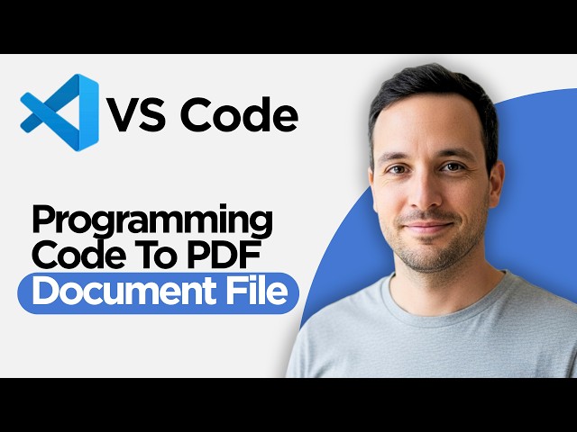 How to Export Programming Code from Visual Studio Code to PDF Document File (2026 Full Guide)