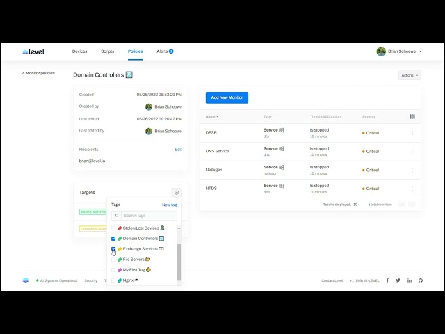 Proactive Monitoring and Alerting with Level