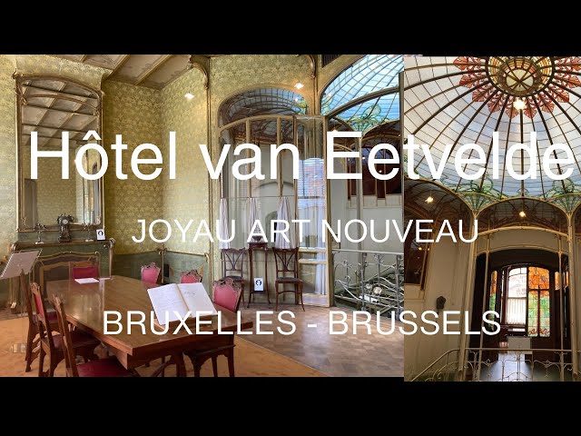 Hôtel van Eetvelde. le joyau Art Nouveau, classé au Patrimoine Mondial de l’UNESCO - Bruxelles BXL 