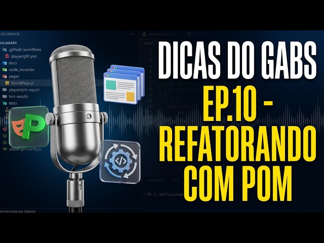 Page Object Model na Prática: Refatorando e Otimizando Testes de Cadastro  | Dicas do Gabs