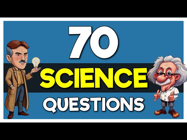 🔬 70 Fun Science Trivia Questions to Challenge Your Brain! | Science Quiz 2025