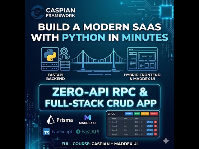 Build a Modern SaaS with Python in Minutes 🚀
