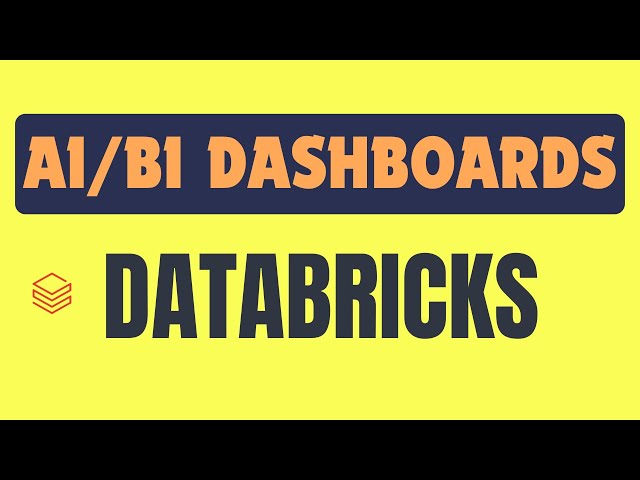 AI/BI Dashboards | Databricks New AI Powered Visualization Tool
