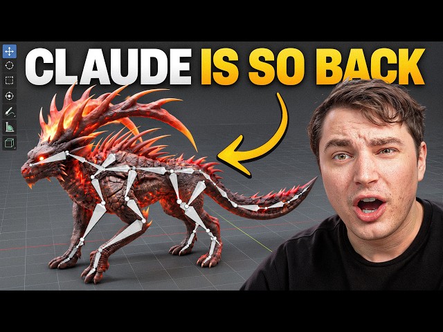 Claude Opus 5.5 Is the New KING of 3D Design & Blender