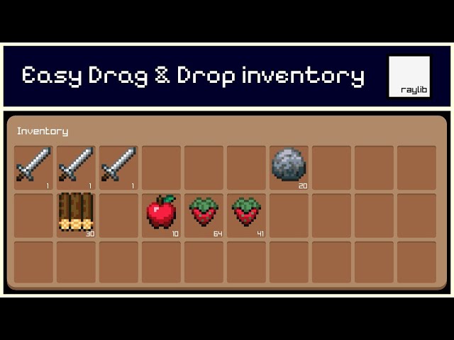 Creating a Minecraft like inventory in Odin & Raylib!