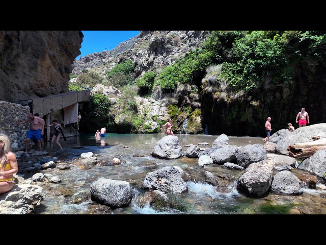 Kourtaliotiko Gorge and Waterfalls, Crete Island