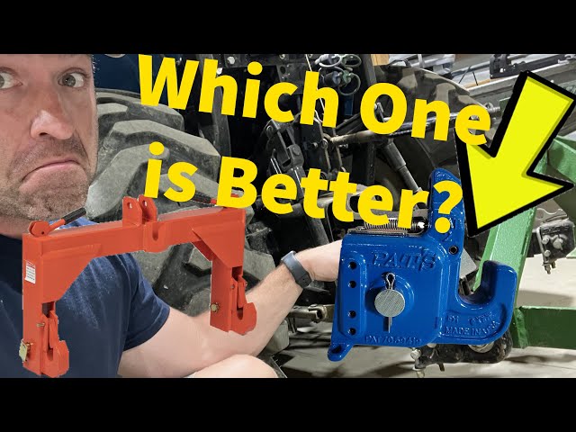 A MUST have for your TRACTOR!-  A Detailed review of Pats Easy Change three point attachment.