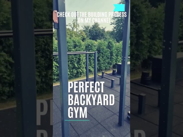 Backyard Gym DIY