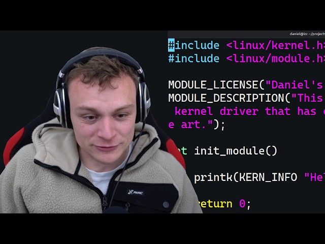 Coding My First Linux Kernel Driver in C (Beginner)