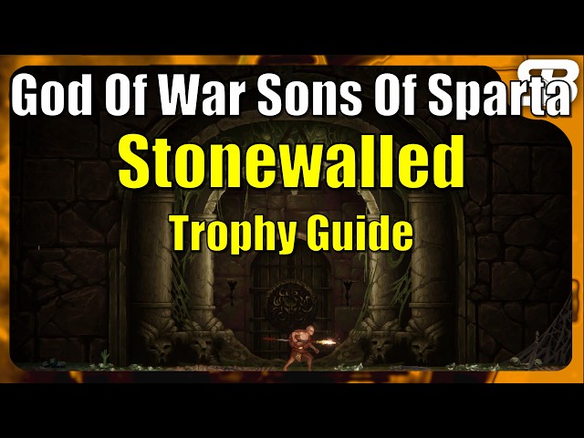 God Of War Sons Of Sparta  - Stonewalled Trophy Guide