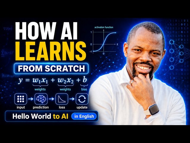 How Does AI Actually Learn? Machine Learning From First Principles