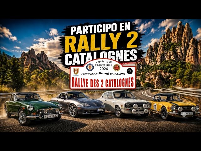 ✅ I'M PARTICIPATING IN A RALLY WITH THIS CAR: RALLYE DES 2 CATALOGNES DE CLASICOS