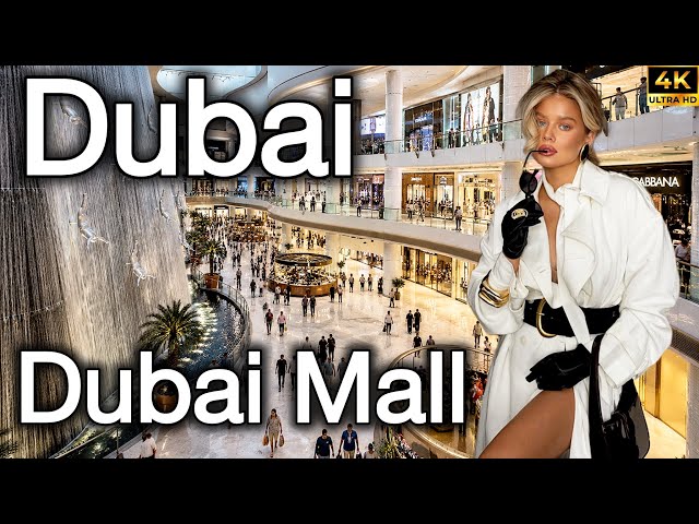 Dubai Mall 🇦🇪 World’s Largest Luxury Shopping Destination! [ 4K ] Walking Tour