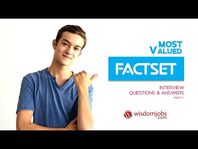 FactSet CallStreet LLC Interview Questions and Answers 2019 Part-1 | FactSet CallStreet LLC