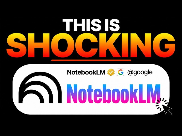 NotebookLM Just Changed AI Forever! 🤯
