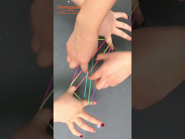Cat's Cradle is a brain-stimulating and educational game for children.