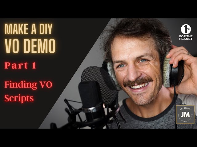 Where to Find Voiceover Scripts and Which are BEST for You | How to make a VO Demo: Part 1